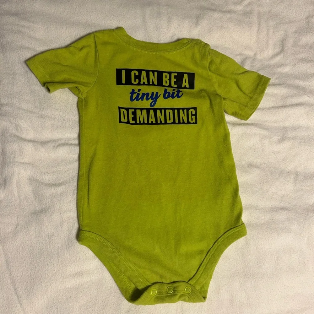 Green Kids One‎ Piece Bodysuit
